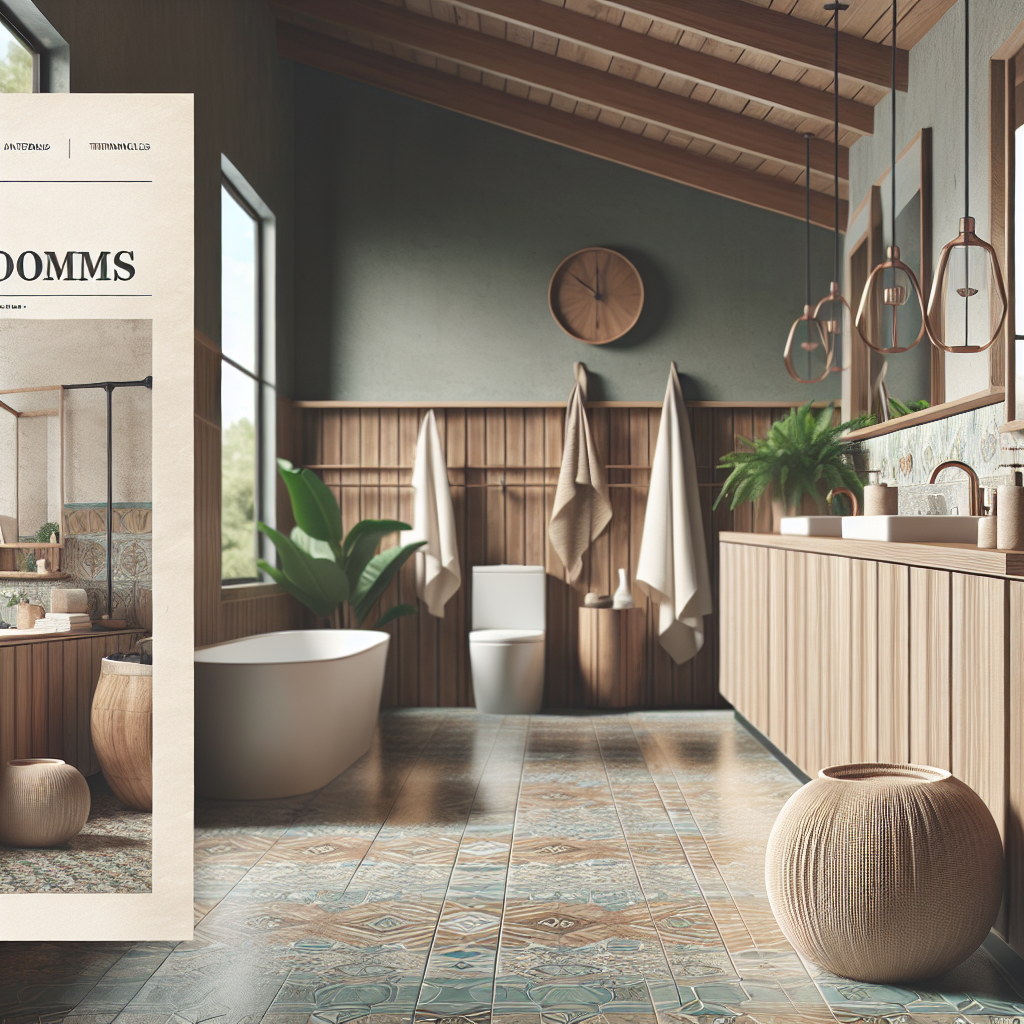 Materiais clássicos usados em casas de banho intemporais