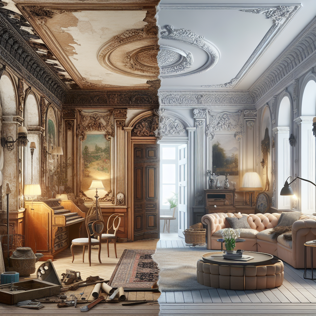 Como renovar interiores antigos preservando a intemporalidade