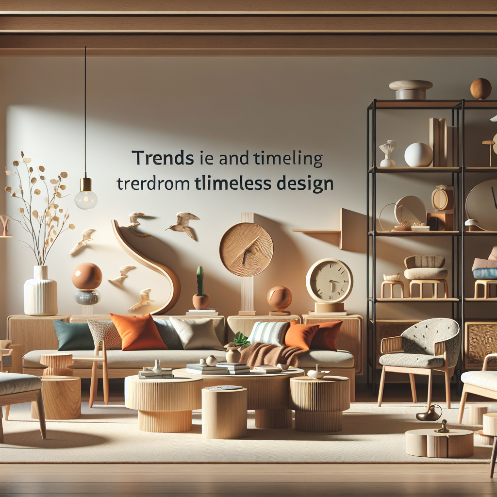 Como diferenciar tendência passageira de design intemporal