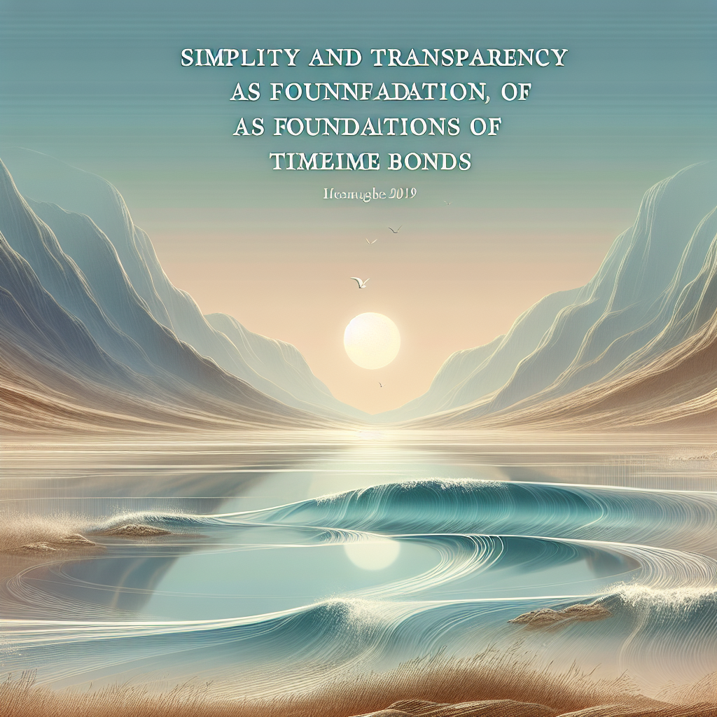 Simplicidade e transparência como fundamentos de vínculos atemporais