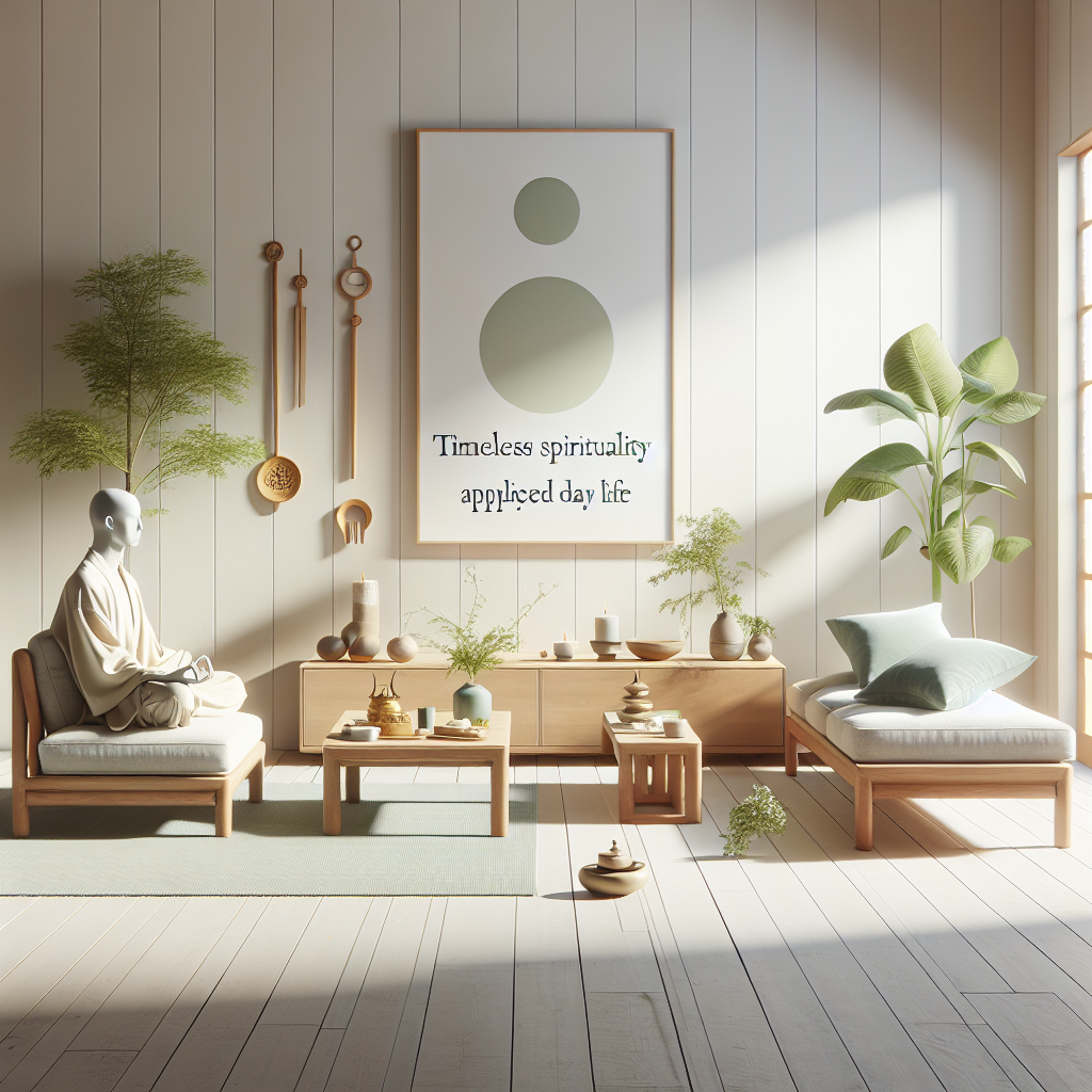 Espiritualidade minimalista como filosofia eterna aplicada ao dia-a-dia