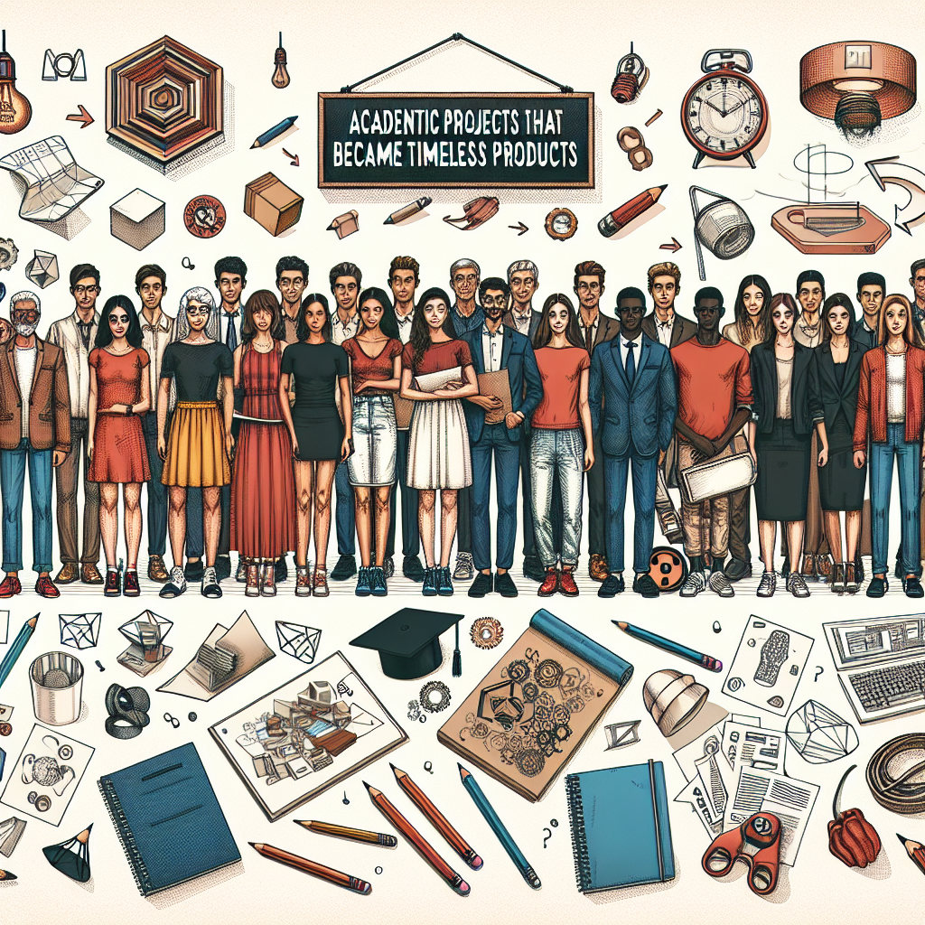 Projetos acadêmicos de destaque que se tornaram produtos atemporais