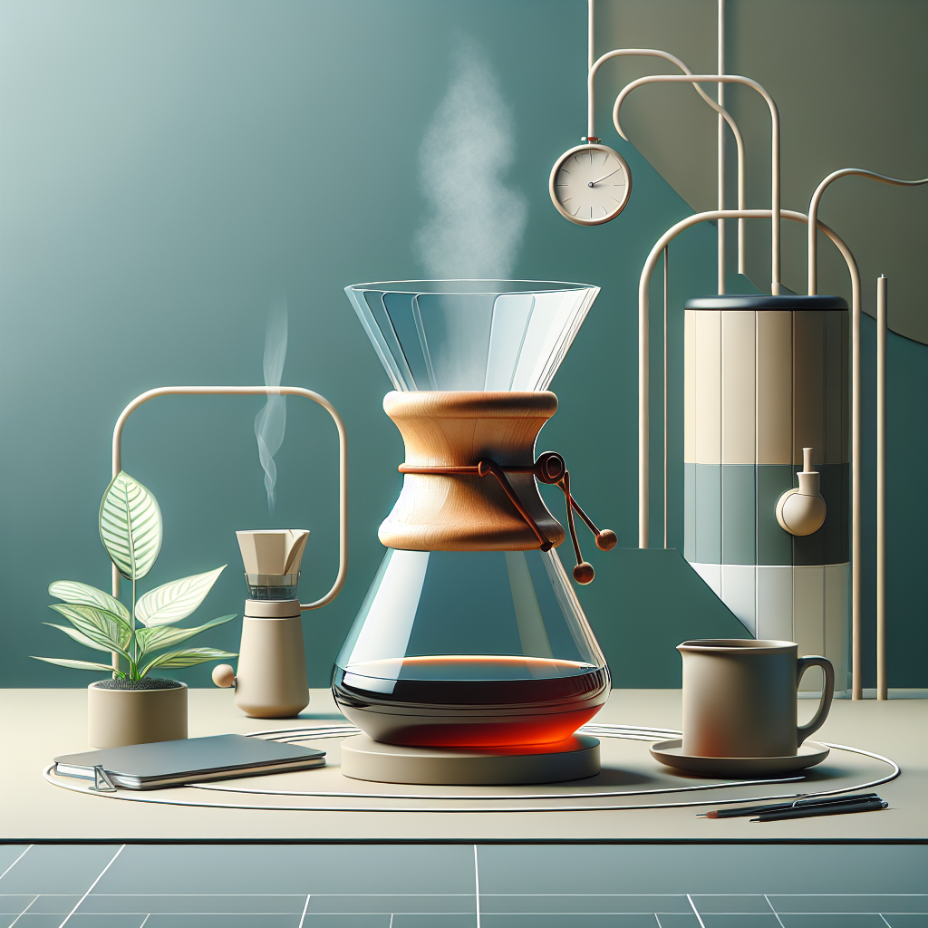Análise da cafeteira Chemex como ícone de design atemporal