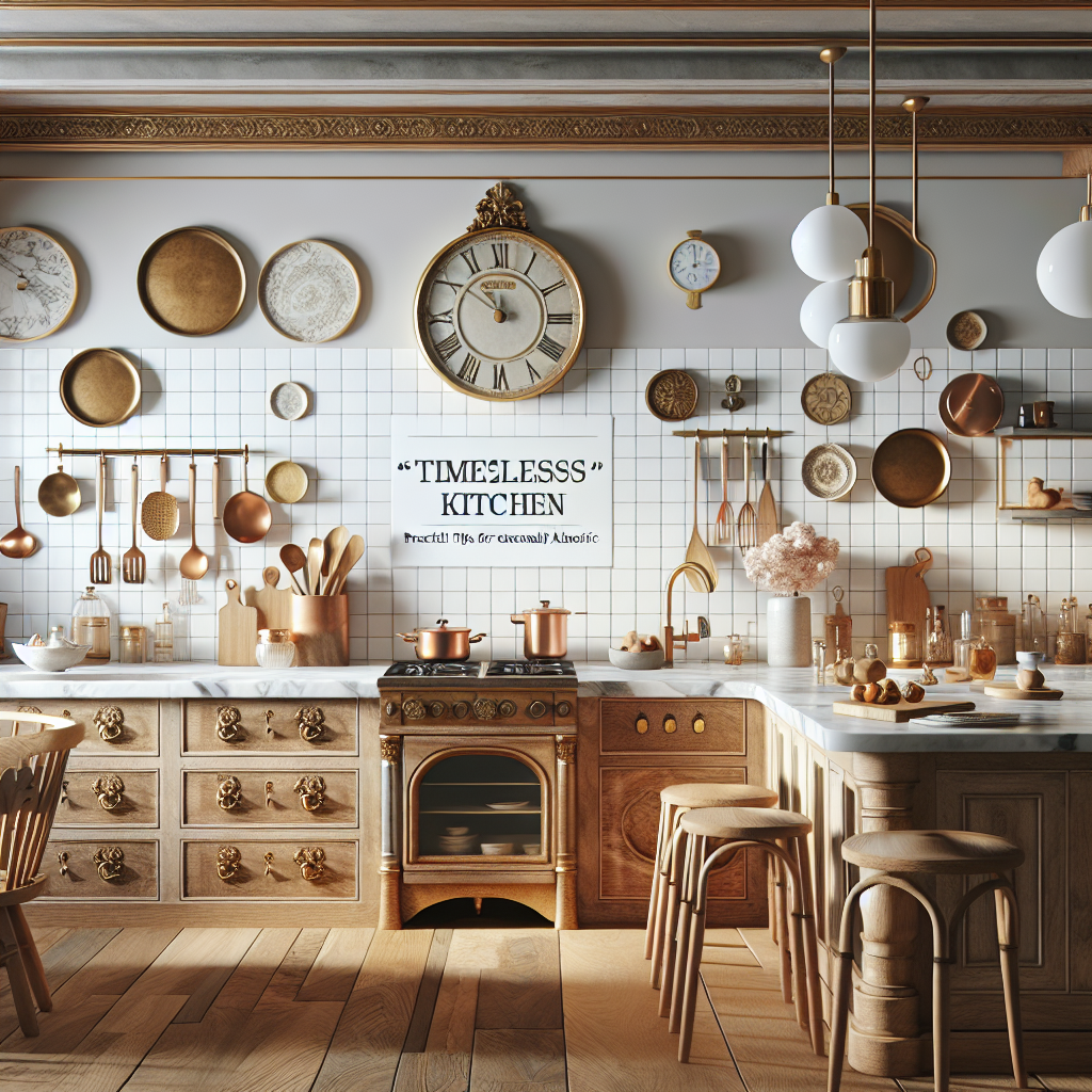 Dicas práticas para uma cozinha esteticamente eterna