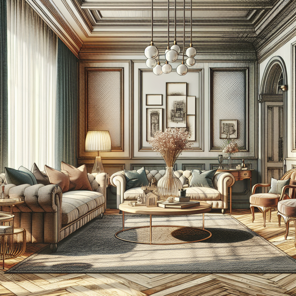 Tecidos e texturas clássicas ideais para salas atemporais