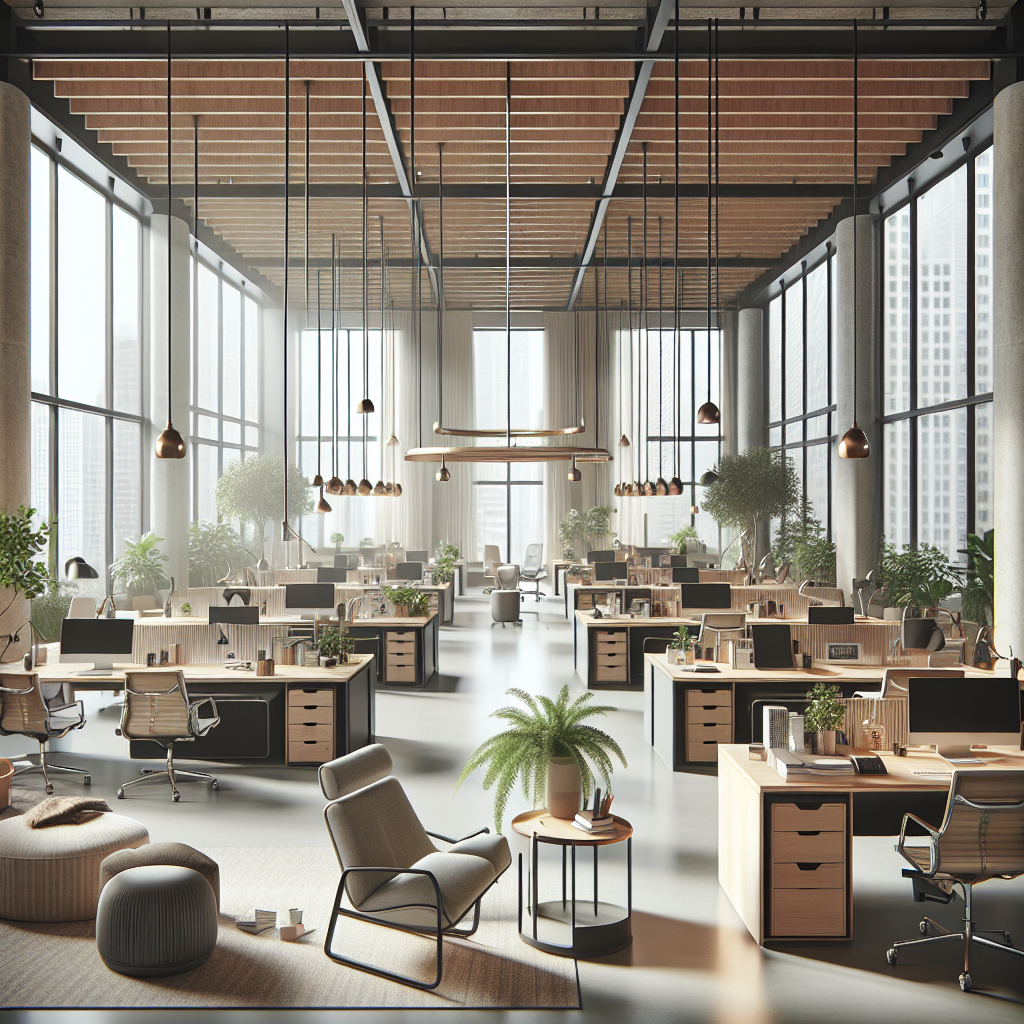 Organização espacial e atemporalidade em ambientes profissionais