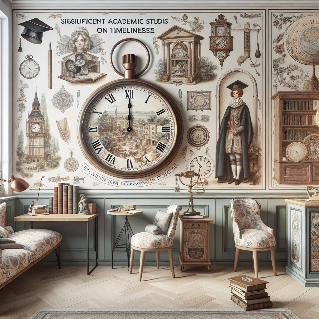 Estudos acadêmicos importantes sobre a atemporalidade no design