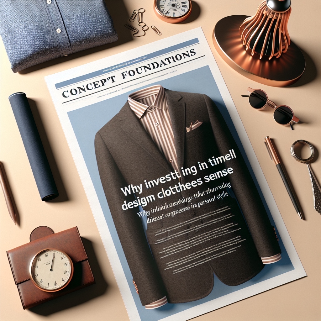 Porque investir em roupas com design intemporal faz sentido?