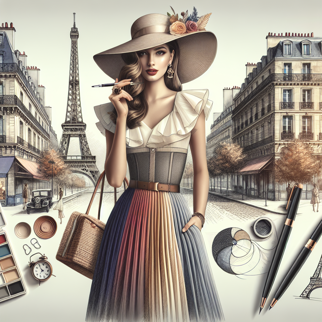 O estilo parisiense como inspiração para feminilidade intemporal