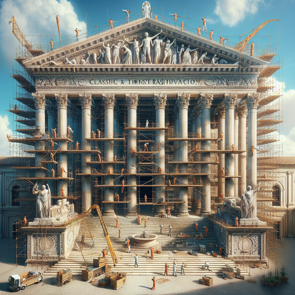 Exemplos extraordinários de restauro clássico