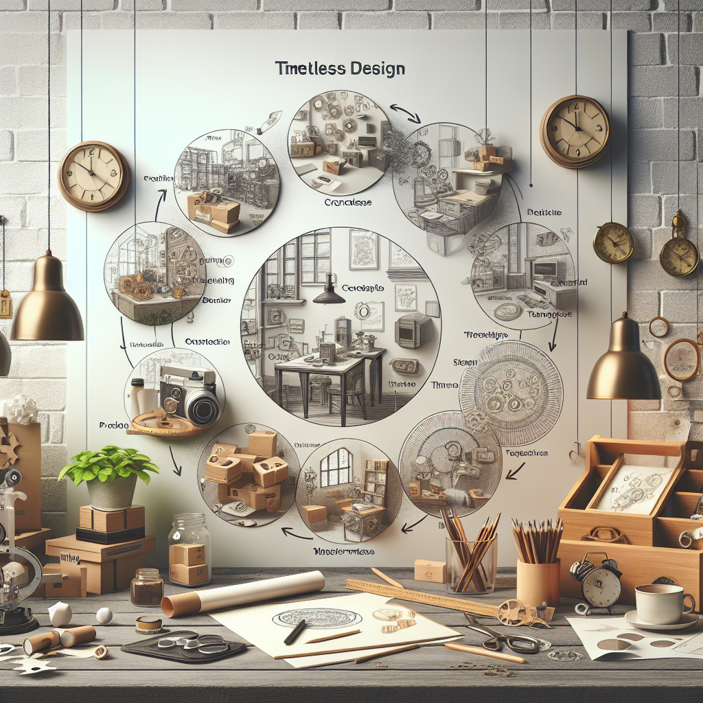 Do esboço ao clássico eterno – etapas do design intemporal