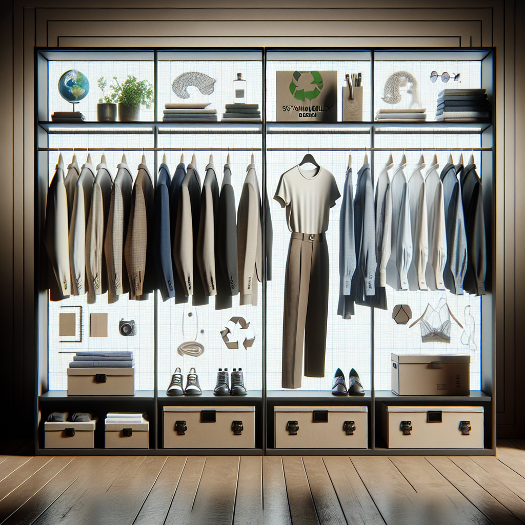 Guarda-roupa cápsula: sustentabilidade a partir da intemporalidade