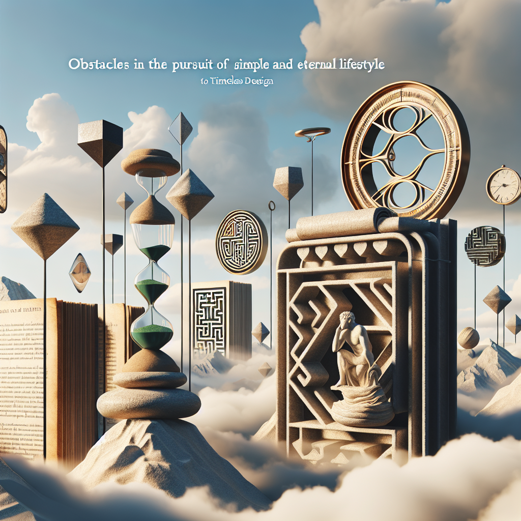 Obstáculos à busca por um estilo de vida simples e eterno