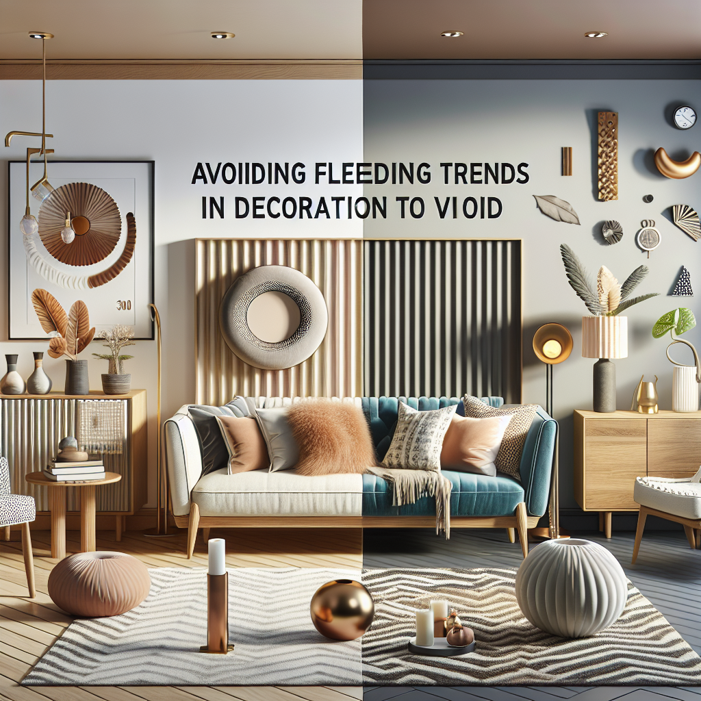 Evitando modismos passageiros na decoração