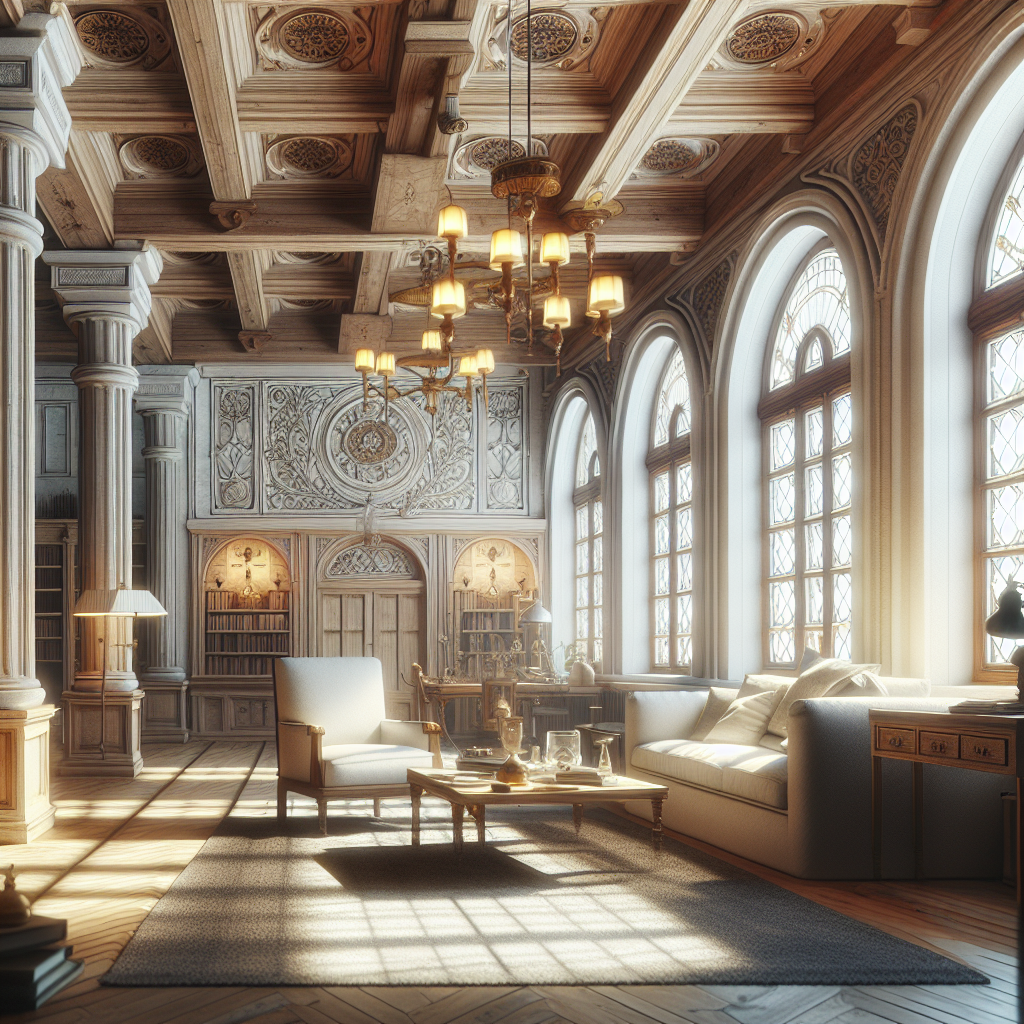 Renovação de imóveis históricos respeitando interiores intemporais