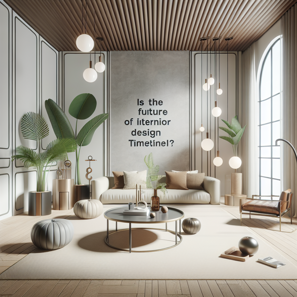 O futuro do design de interiores é intemporal?