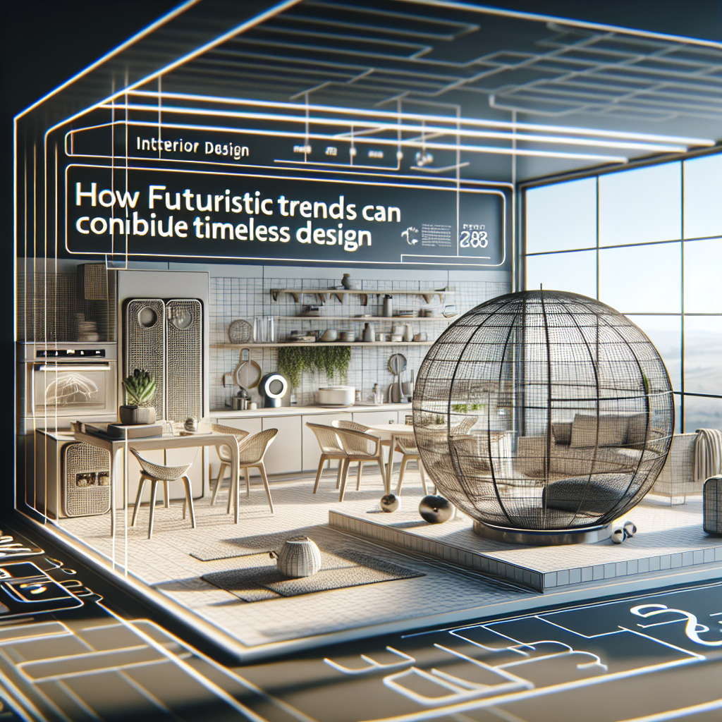 Como tendências futuristas podem contribuir para design atemporal