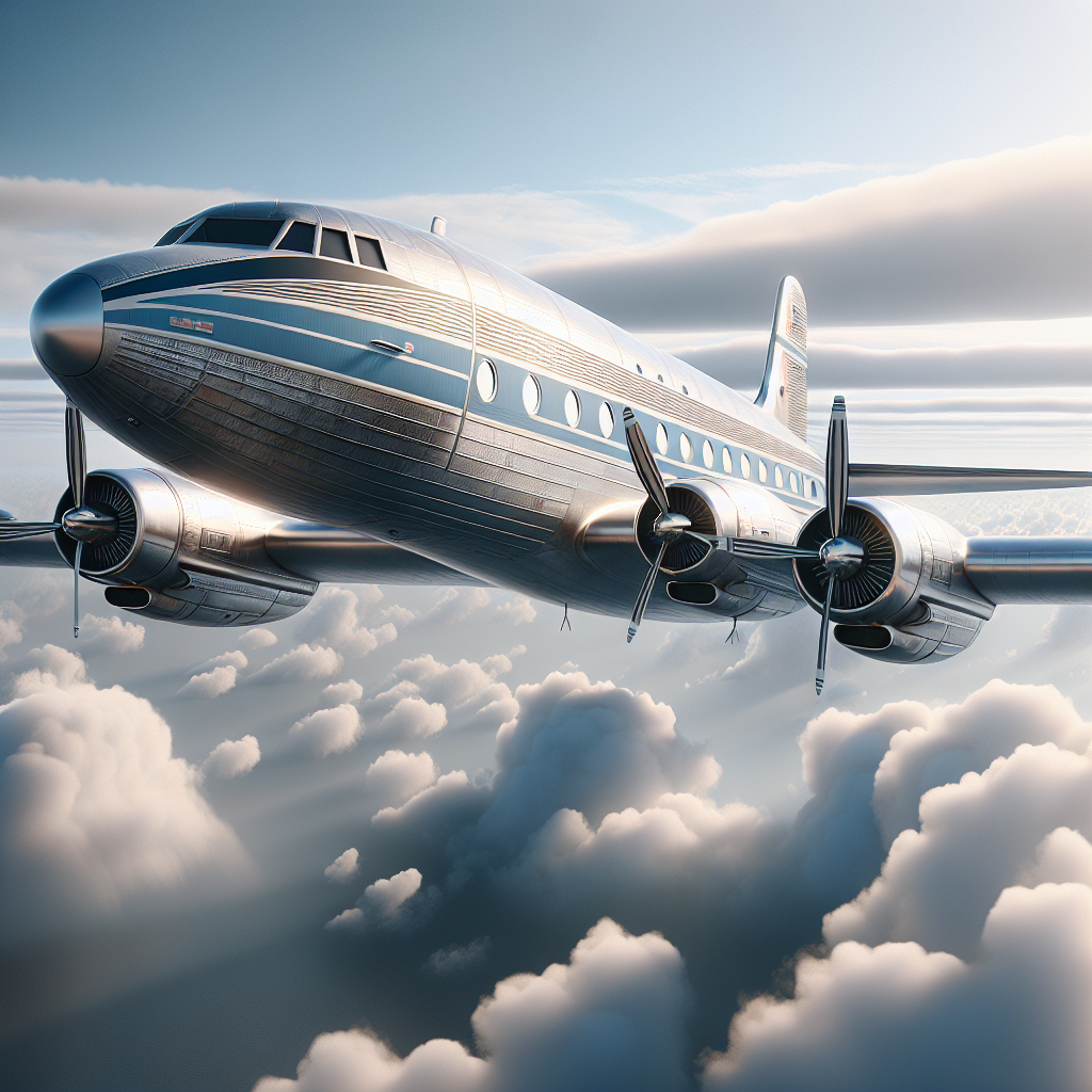 A estética intemporal do Lockheed Constellation