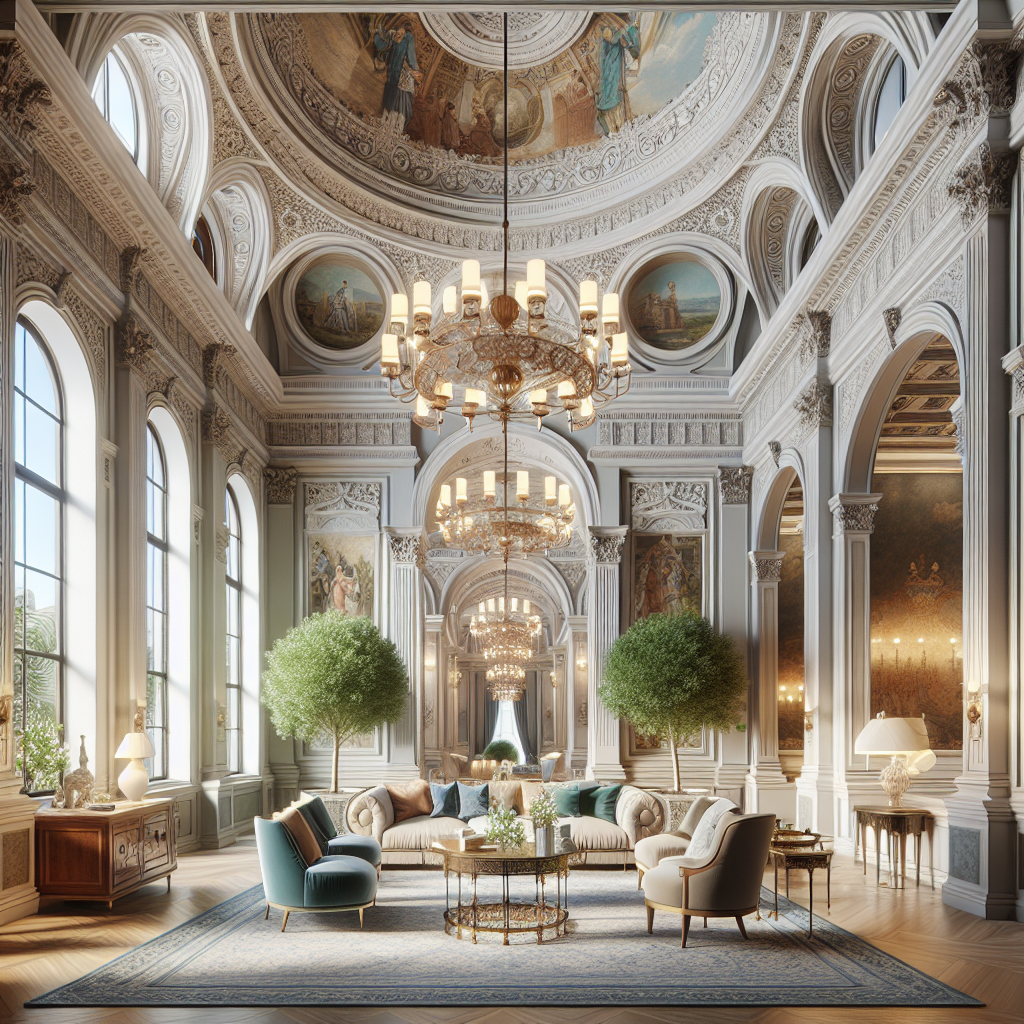 Design de interiores clássicos e atemporais complementando a arquitetura