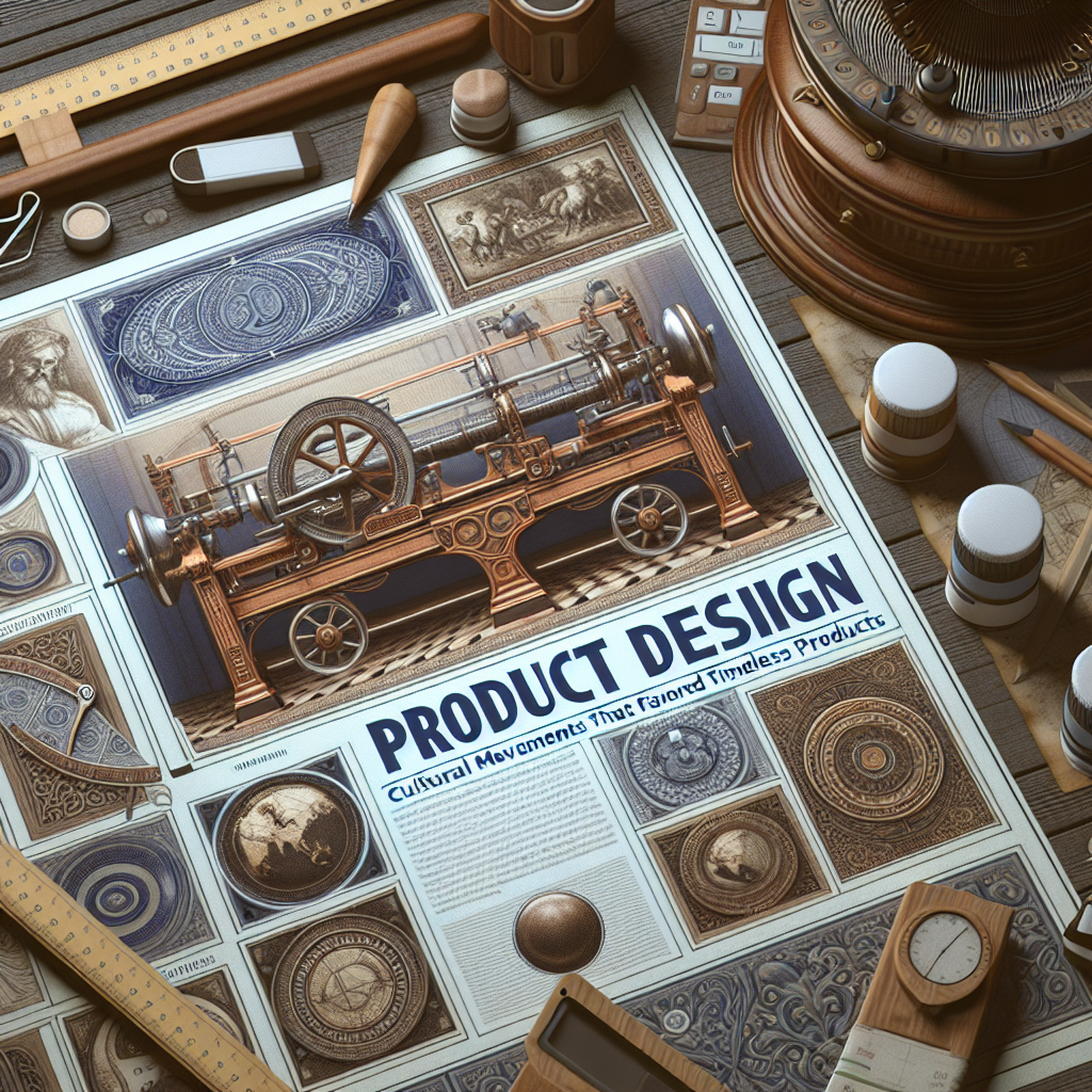 Movimentos culturais que favoreceram produtos atemporais