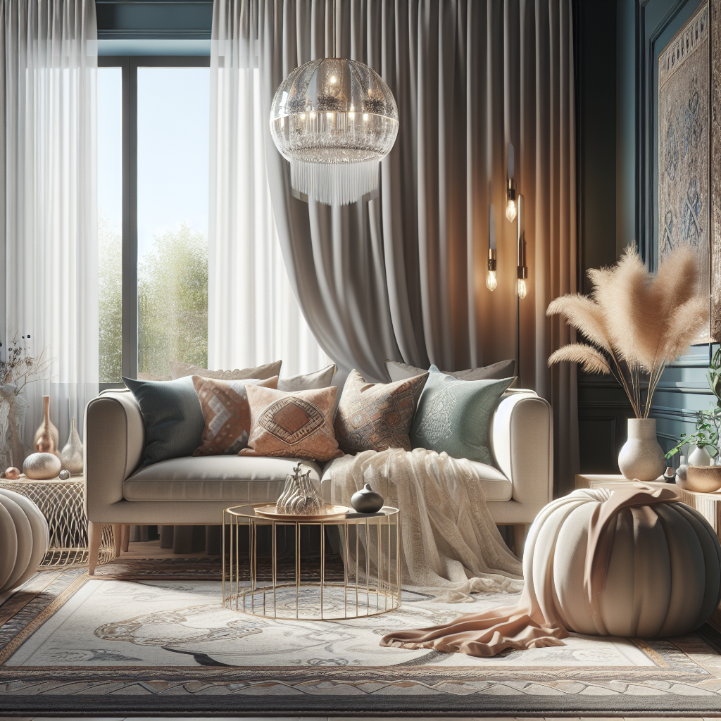 Almofadas, tapetes e cortinas: estratégias para escolhas atemporais