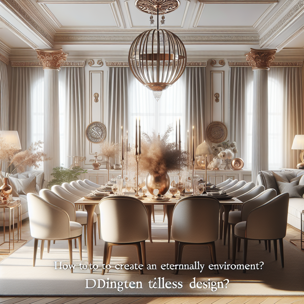 Sala de jantar: como criar um ambiente eternamente elegante?