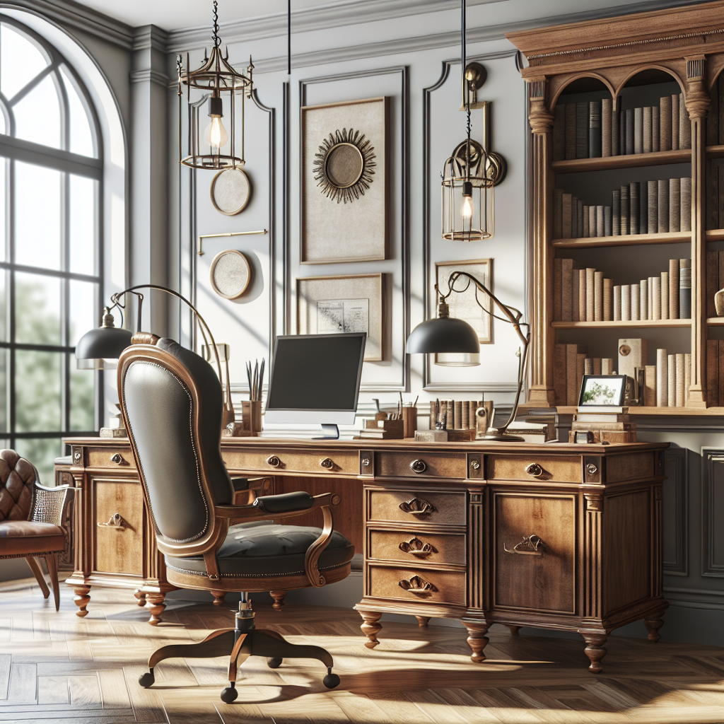 Secretárias e cadeiras que são clássicos para home offices