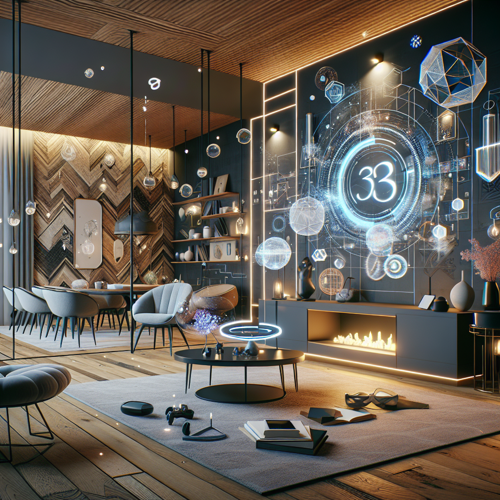 O impacto da realidade aumentada na criação de designs interiores intemporais