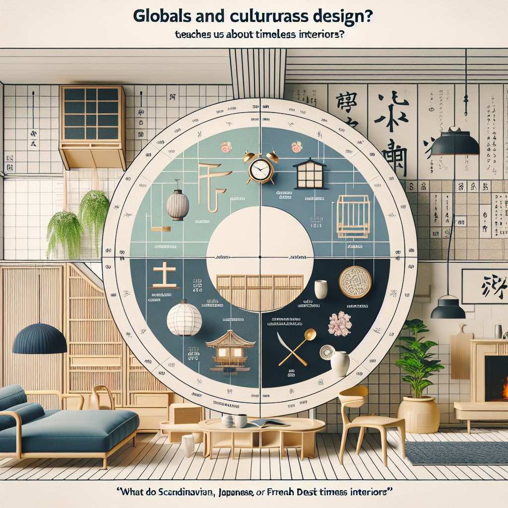 O que o design escandinavo, japonês ou francês ensina sobre interiores atemporais?