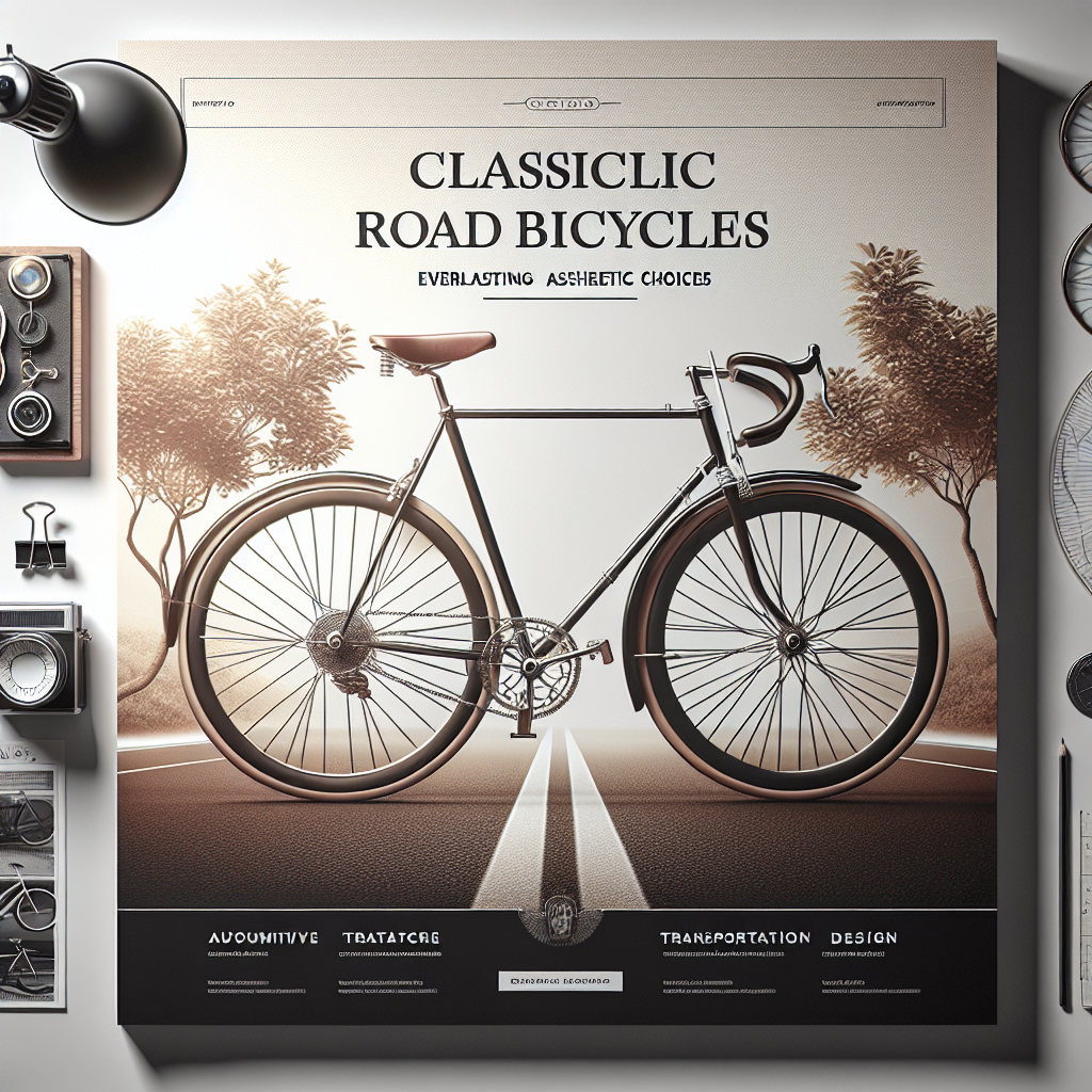 Bicicletas de estrada clássicas: escolhas estéticas eternas