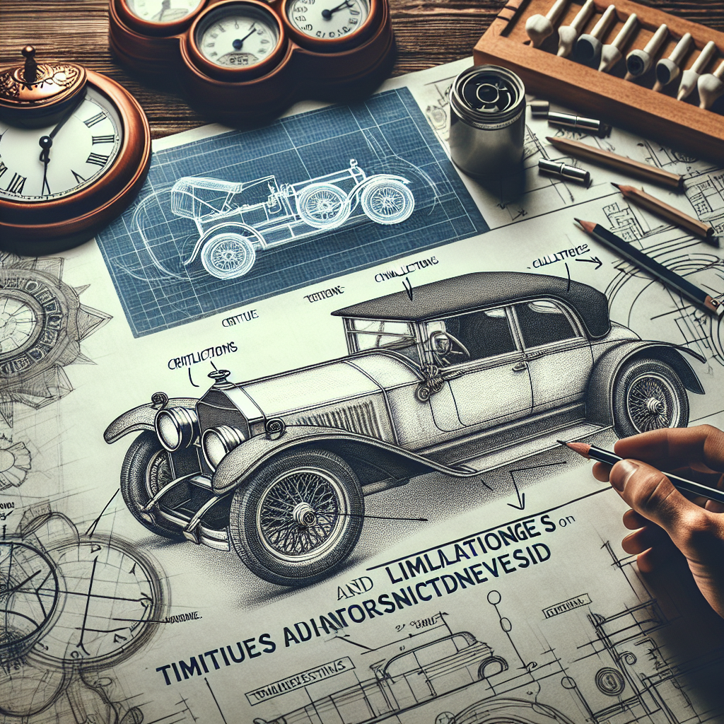 Limitações e desafios do design automotivo atemporal