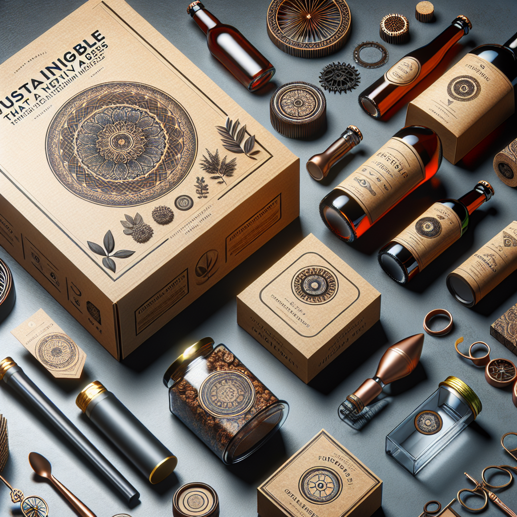Embalagens que nunca envelhecem: soluções sustentáveis no mercado premium
