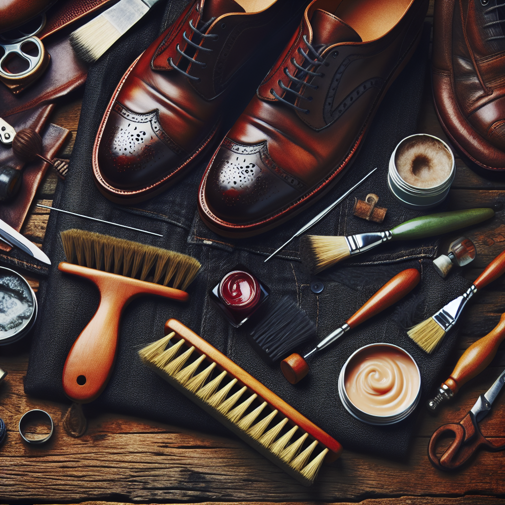 Técnicas especializadas para manutenção do calçado clássico