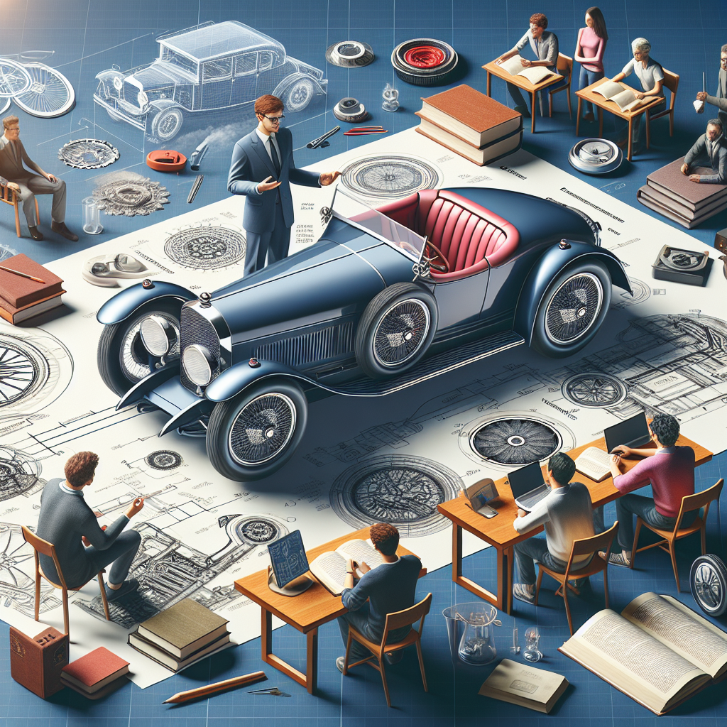 Formação universitária em design automotivo com foco em intemporalidade