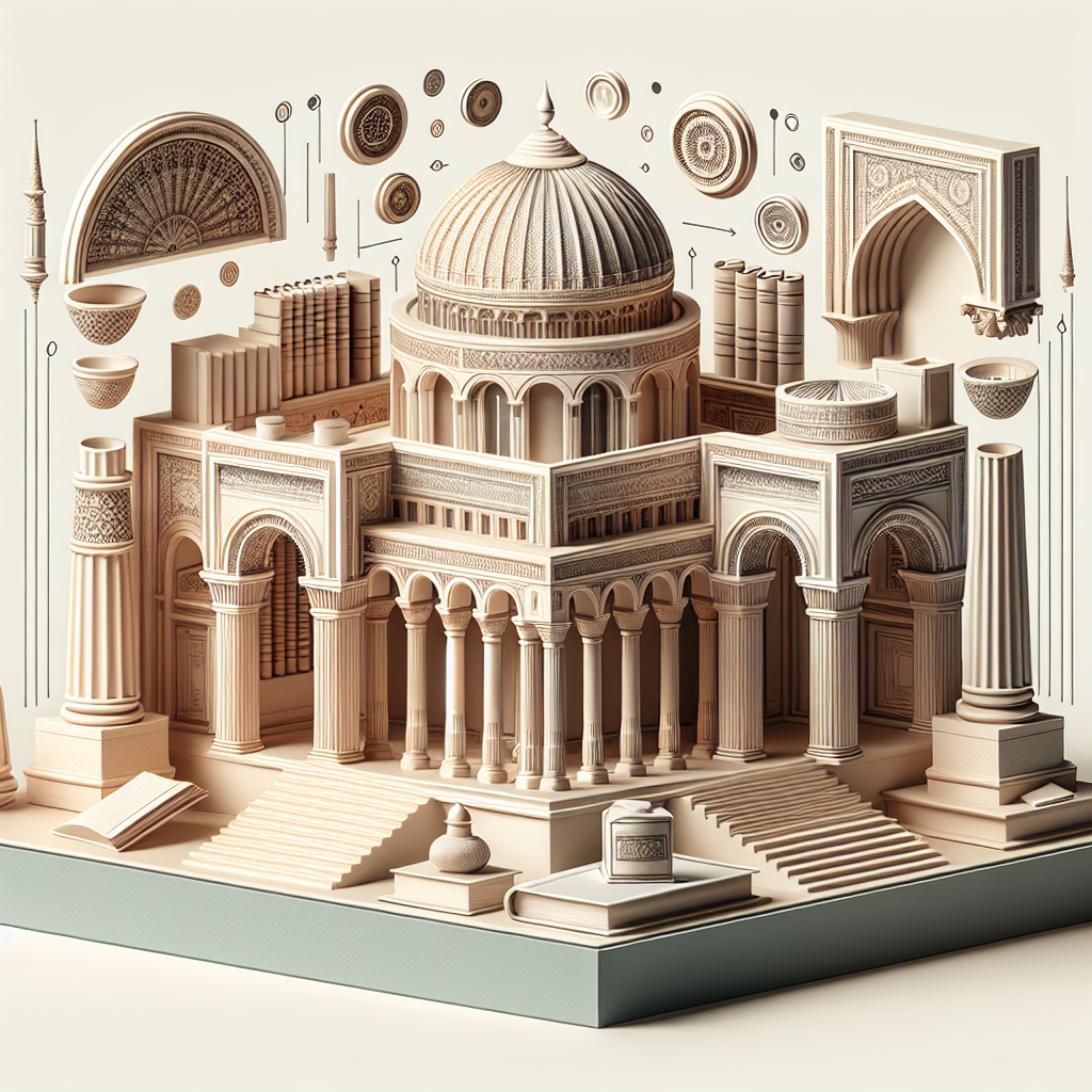 Uso de simetria em arquitetura clássica e intemporal