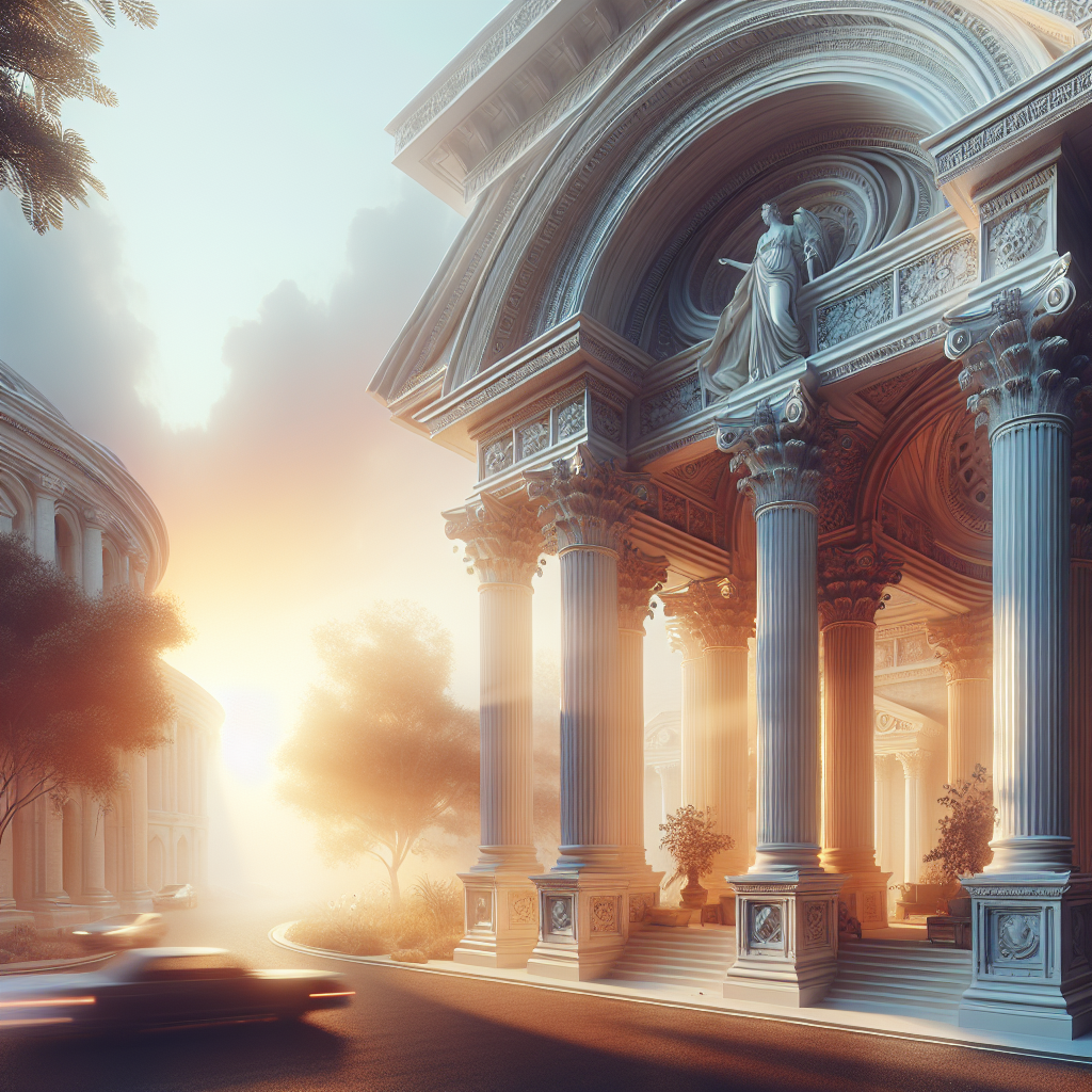Colunas, arcos e pórticos: Elementos clássicos que permanecem atuais