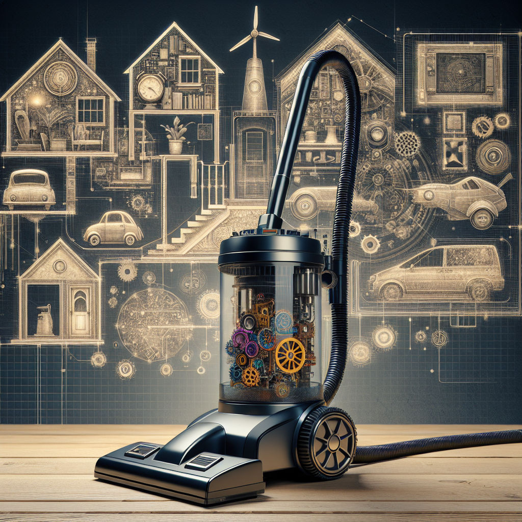 Tecnologia e design intemporal para aspiradores domésticos