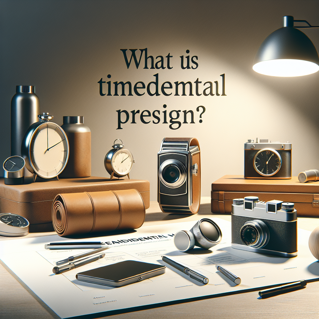 O que é Design Intemporal?