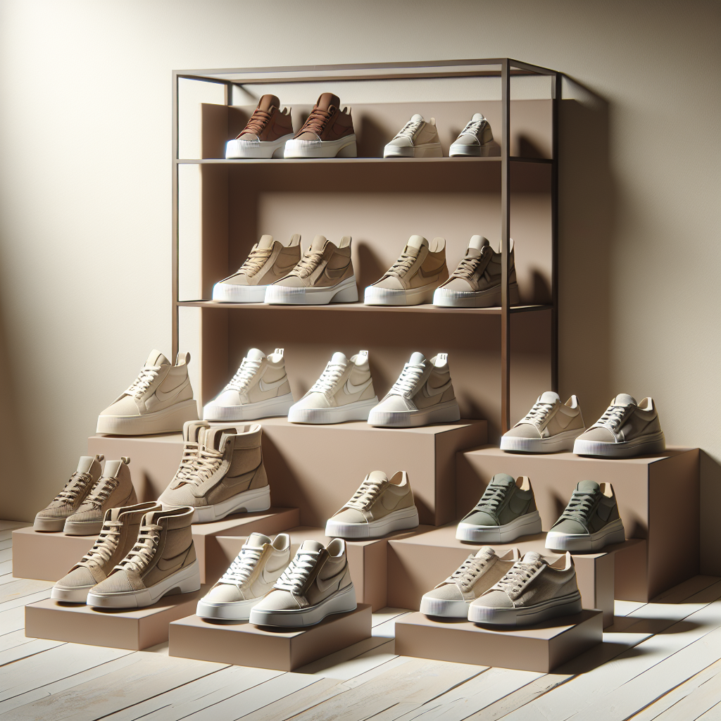 Sneakers minimalistas: a nova face do calçado atemporal