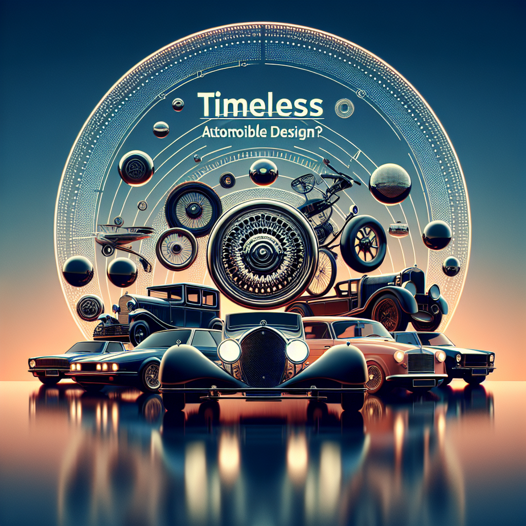 O que define um automóvel com design intemporal?