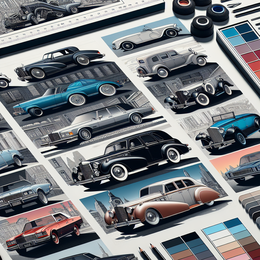 Cores que resistem ao tempo em design automotivo