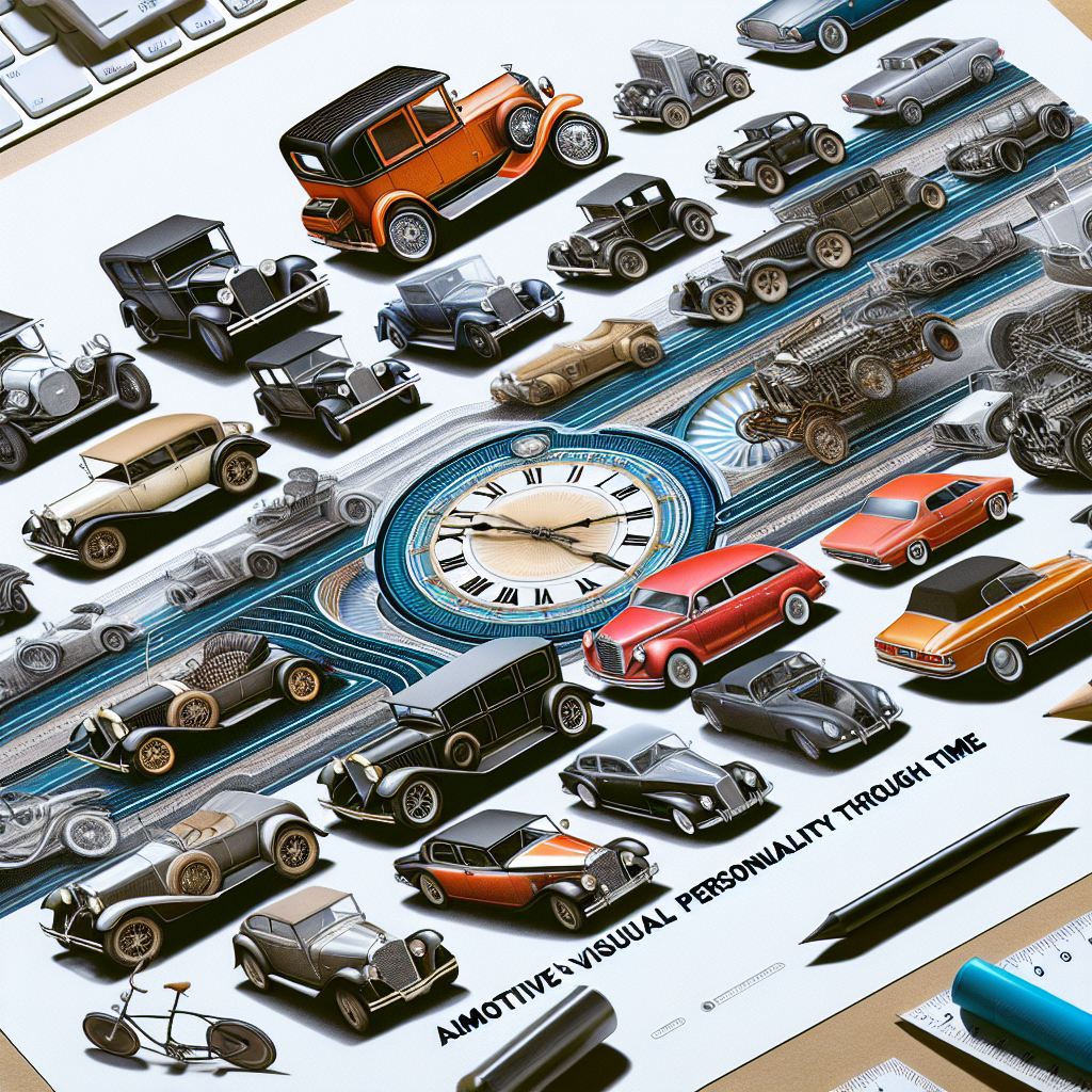 Personalidade visual automotiva através do tempo