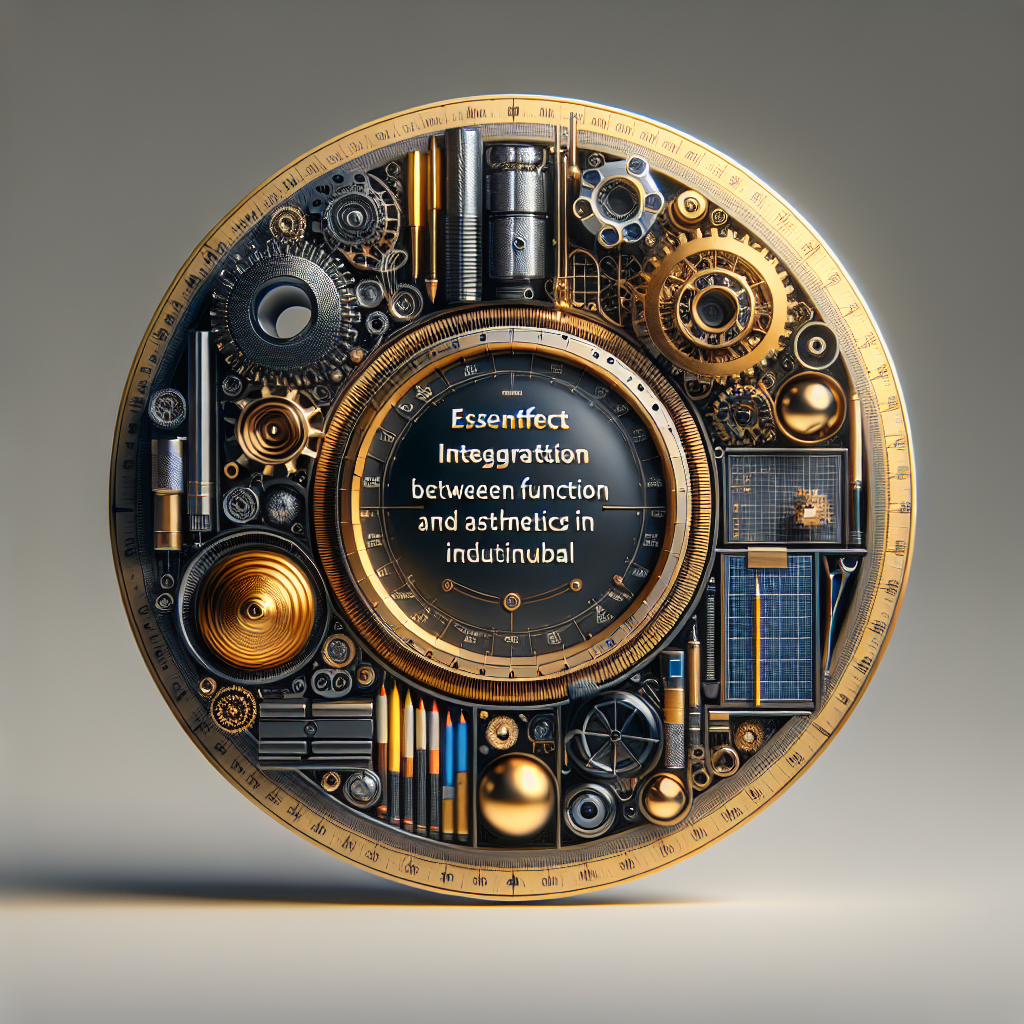 Integração perfeita entre função e estética no design industrial intemporal