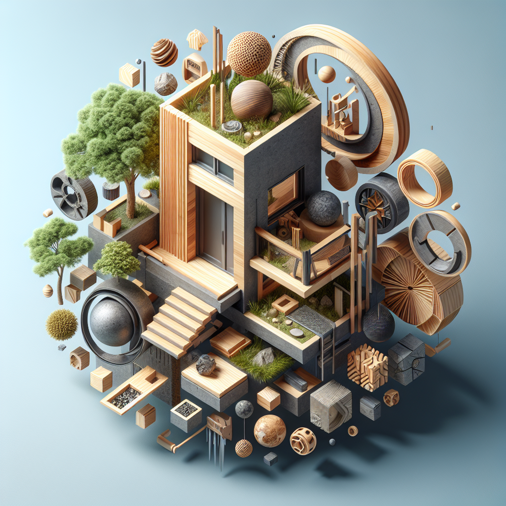 Madeira, pedra e metais: Materiais que tornam o design intemporal sustentável