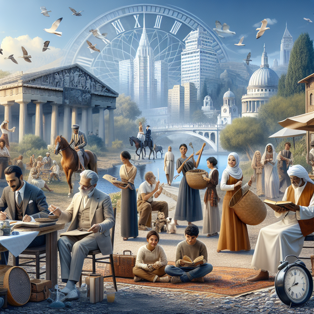 Descoberta pessoal através de destinos clássicos