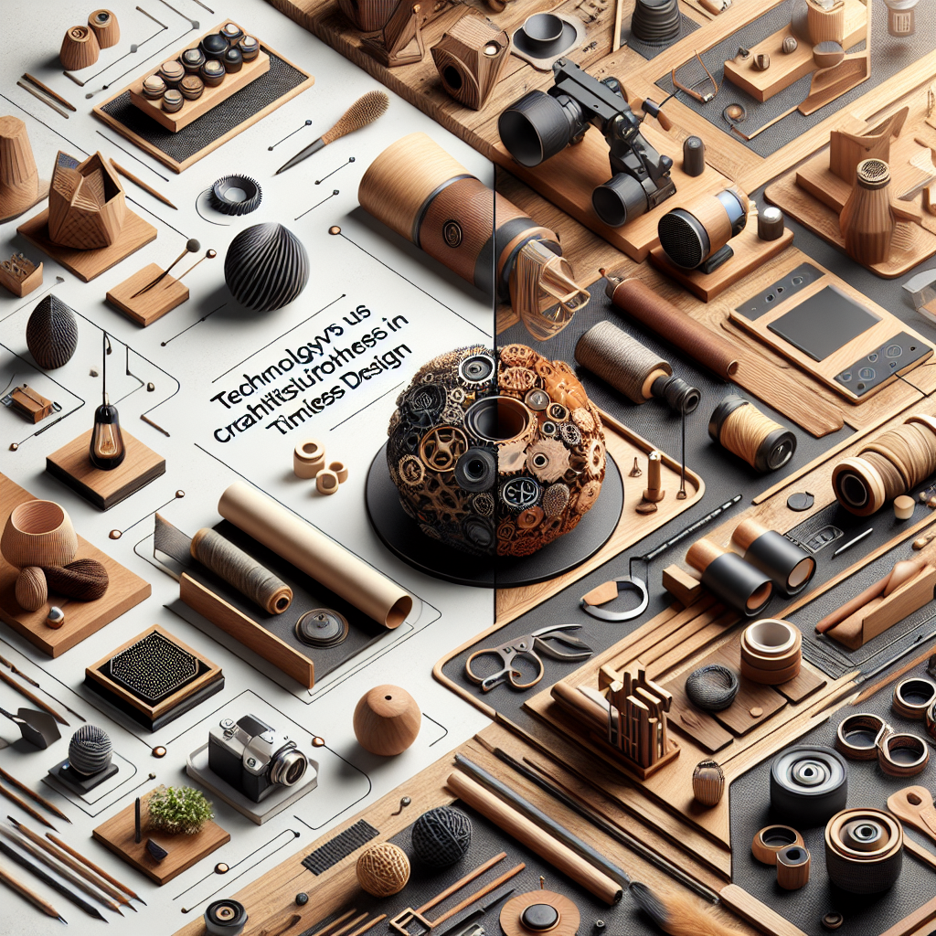 Tecnologia versus artesanato no Design Intemporal