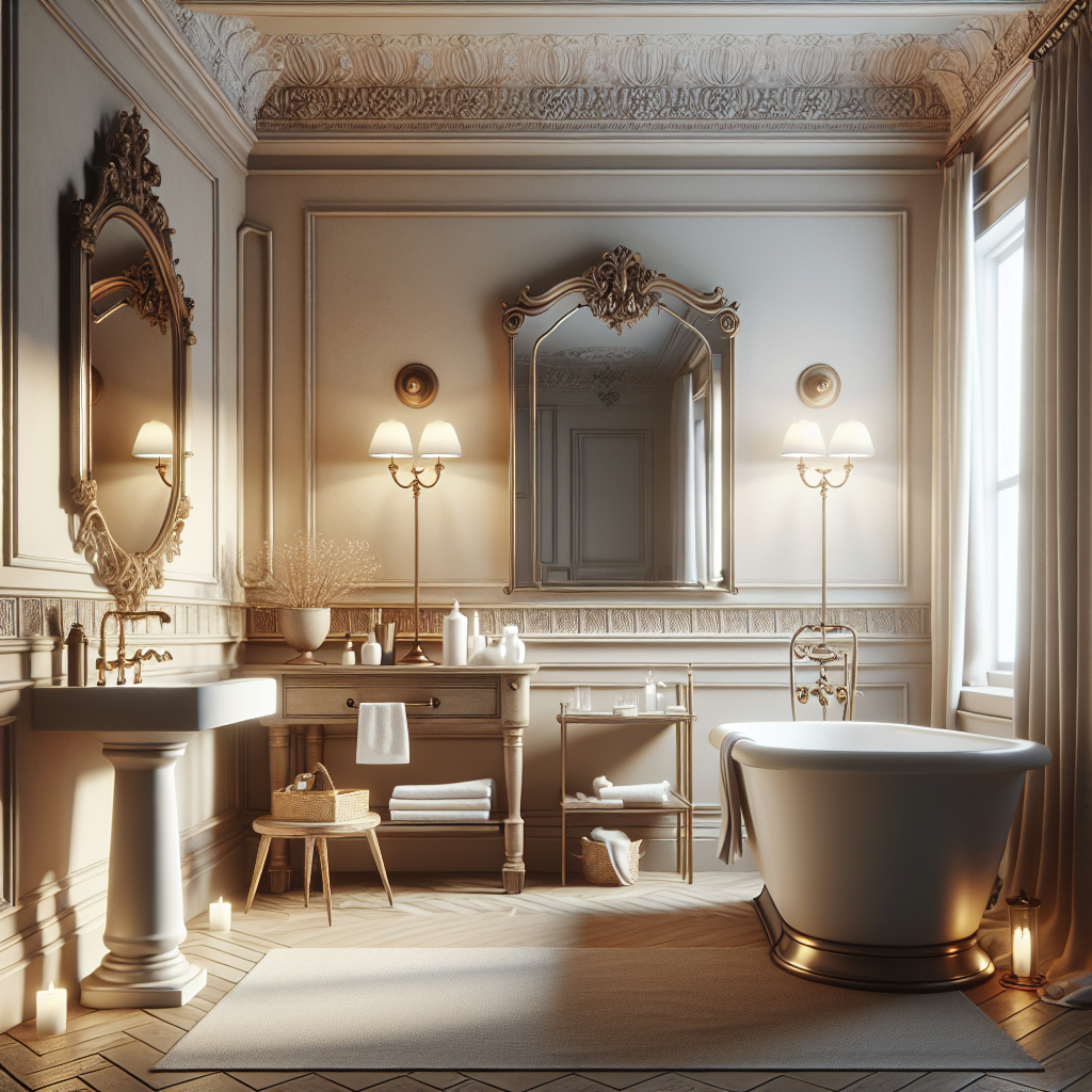 O que torna uma casa de banho visualmente durável no tempo?