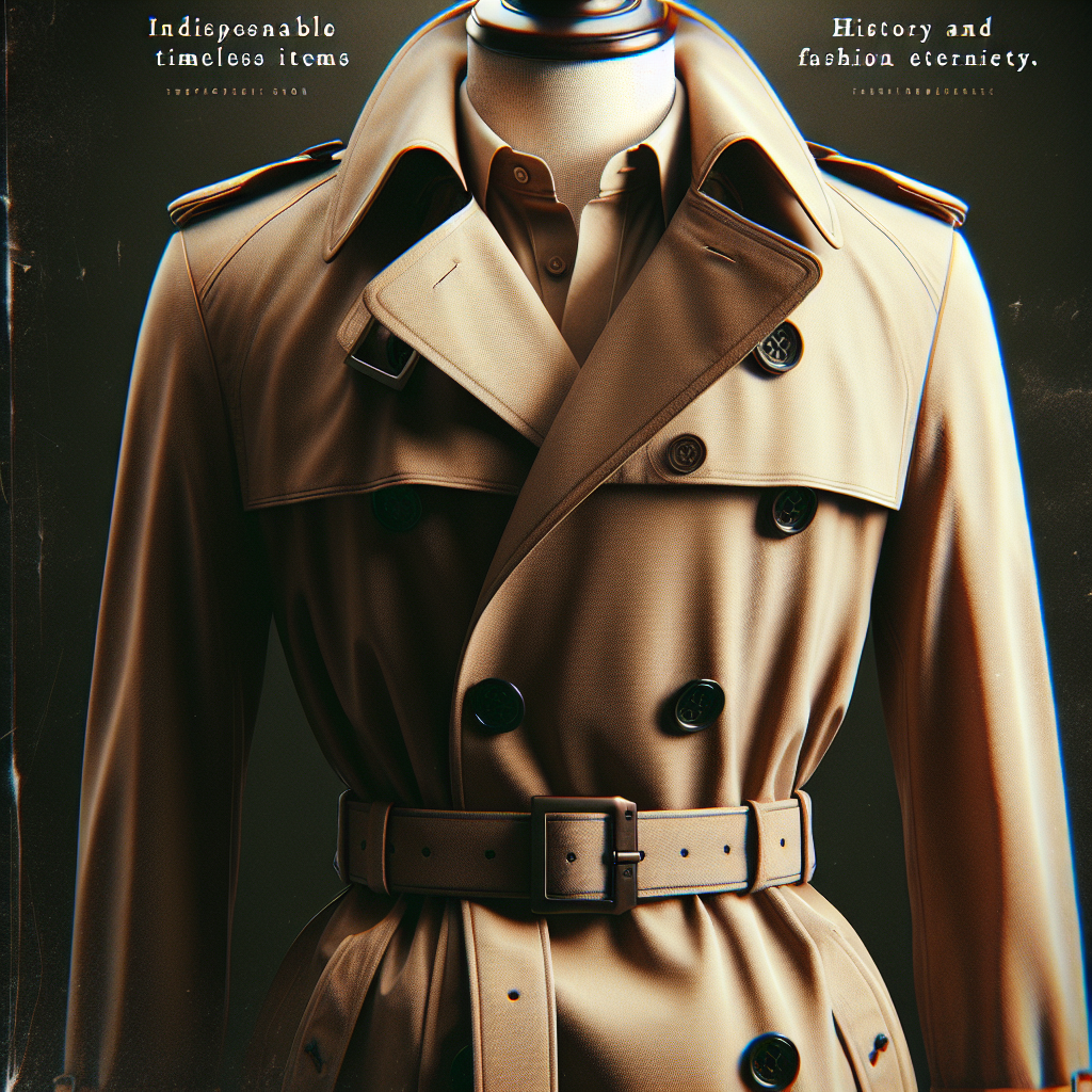 O trench coat: história e eternidade fashion