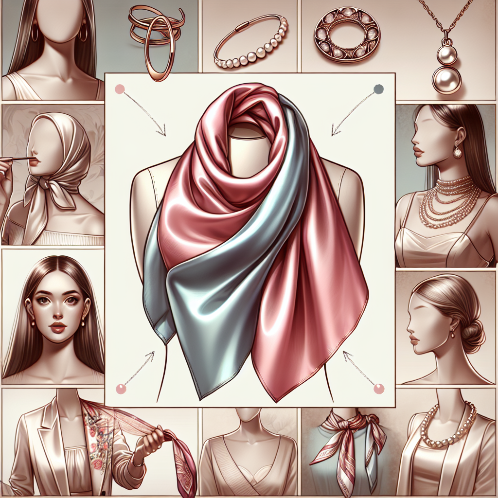 O lenço de seda: acessório atemporal multifuncional