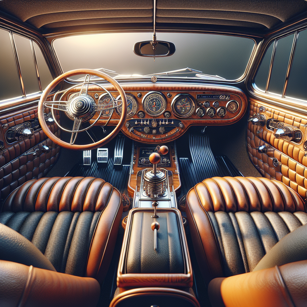 Como evitar a obsolescência visual no interior do carro?